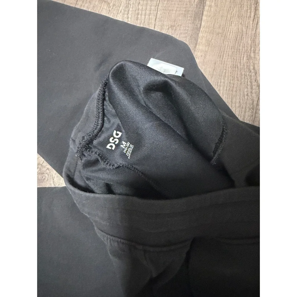DSG Girls' Sport Black Sweatpants, Size M (10-12)